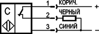 Схема подключения CSN EC50S8-32P-25-LZS4-H